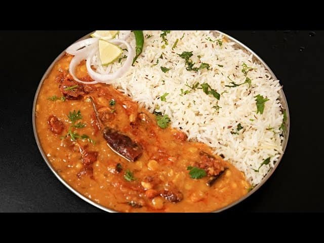 Tadka Dal with Rice